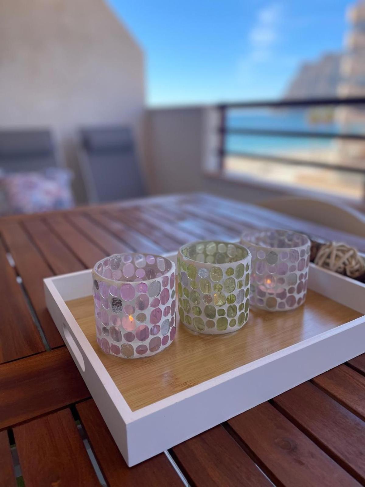Eerstelijns Appartement Vive Cada Momento Zeezicht En Pal Aan De Boulevard En Strand Calpe, Toplocatie Exterior photo