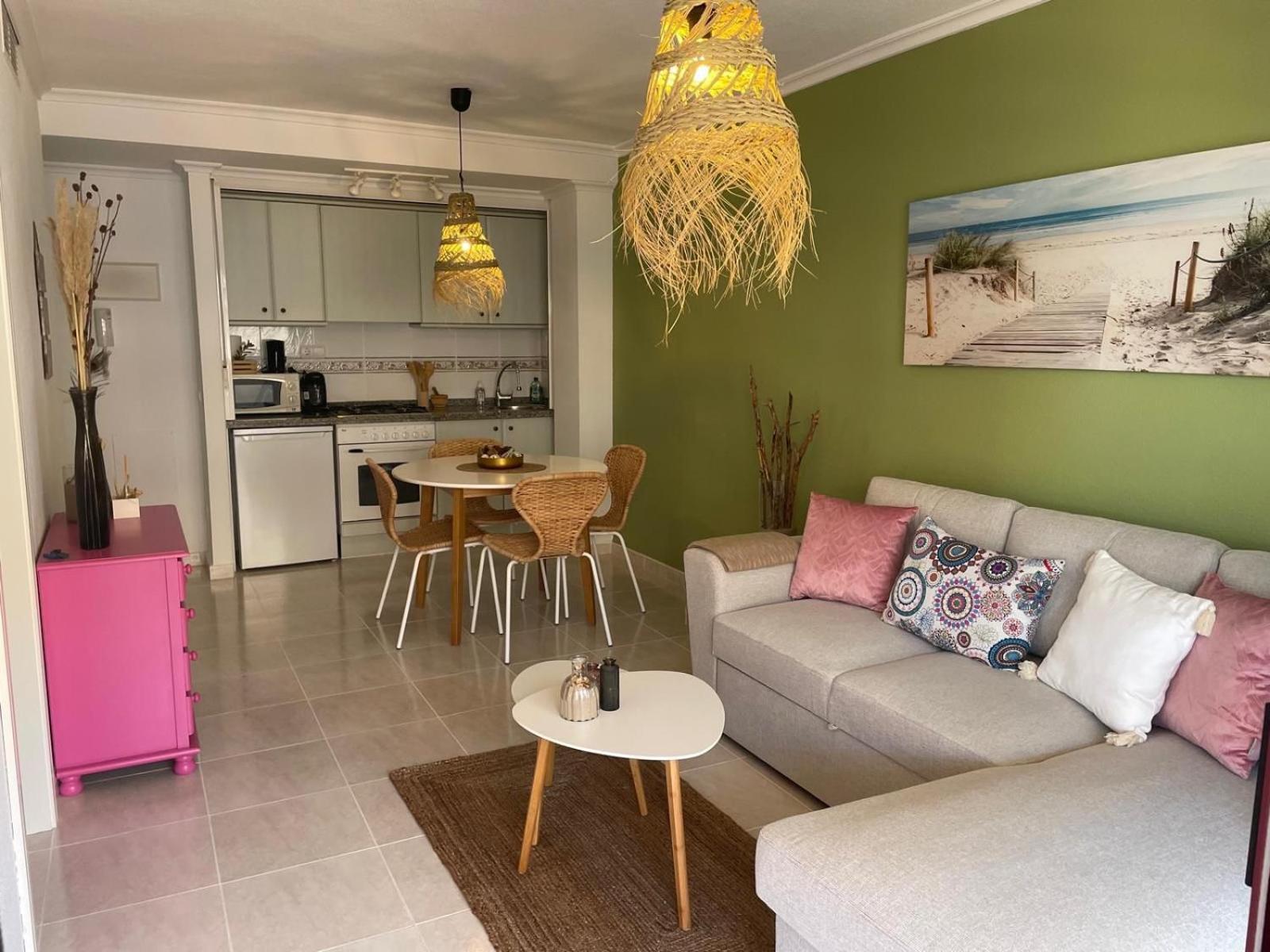 Eerstelijns Appartement Vive Cada Momento Zeezicht En Pal Aan De Boulevard En Strand Calpe, Toplocatie Exterior photo